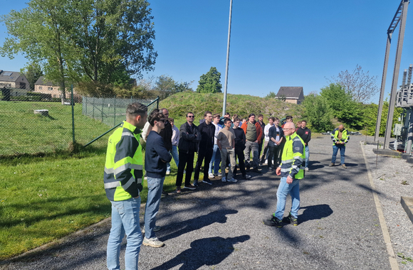 Bedrijfsuitstap studenten Energietechnologie