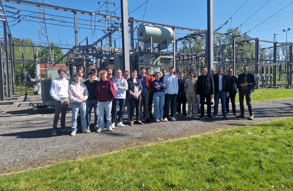 Bedrijfsuitstap studenten Energietechnologie