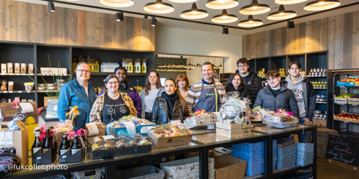 Studenten Retailmanagement op Bedrijfsbezoek bij de Fruitkist Vanhellemont