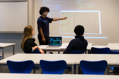 UCLL student at work UCLL