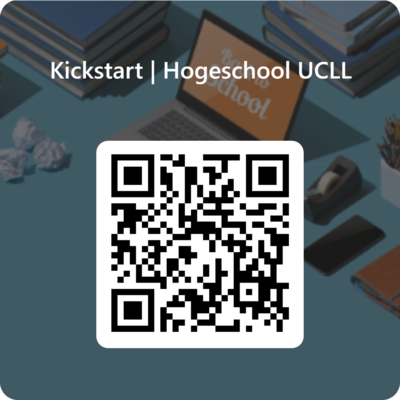 QR code voor Kickstart